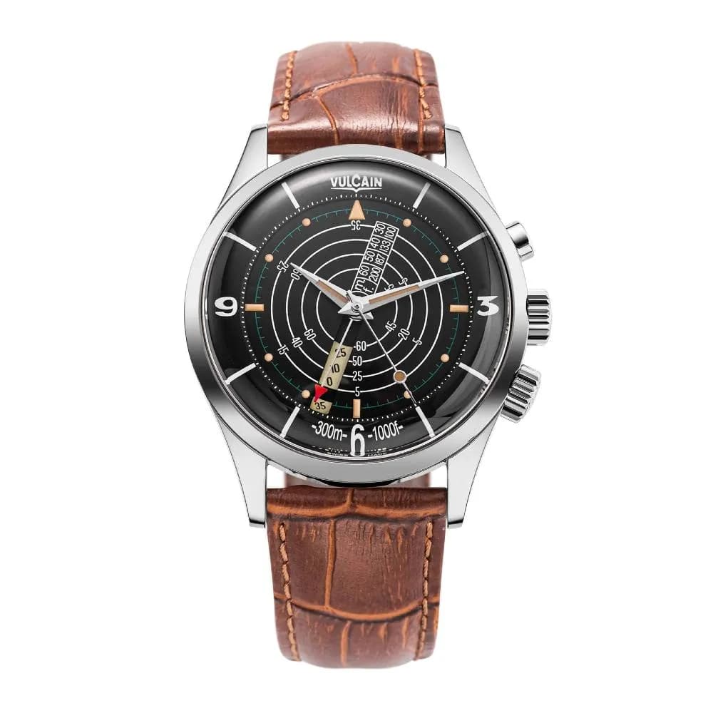 Vulcain Nautical Black Beige Patina