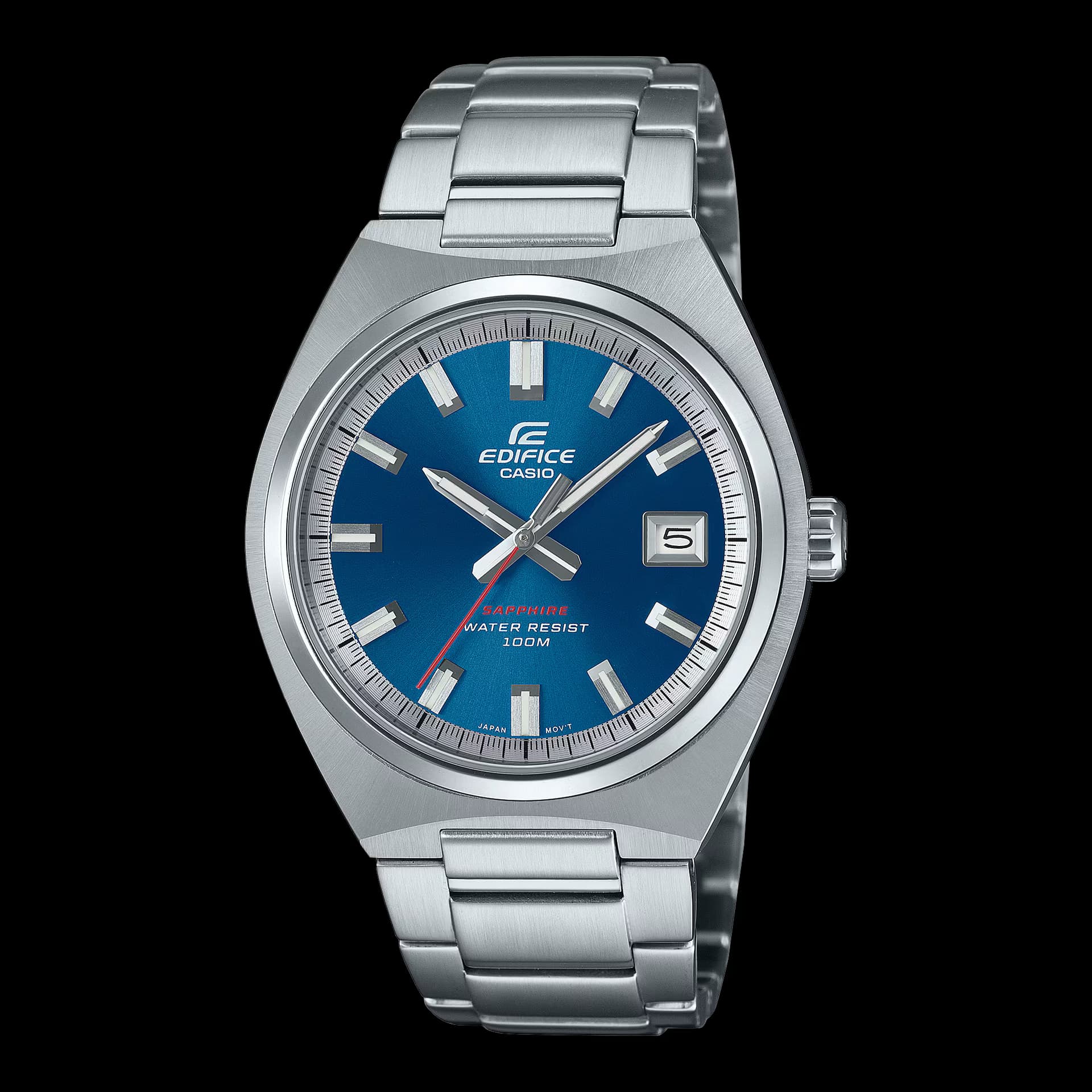 Casio Edifice Montre Casio Collection Edifice Classique en Acier Argenté