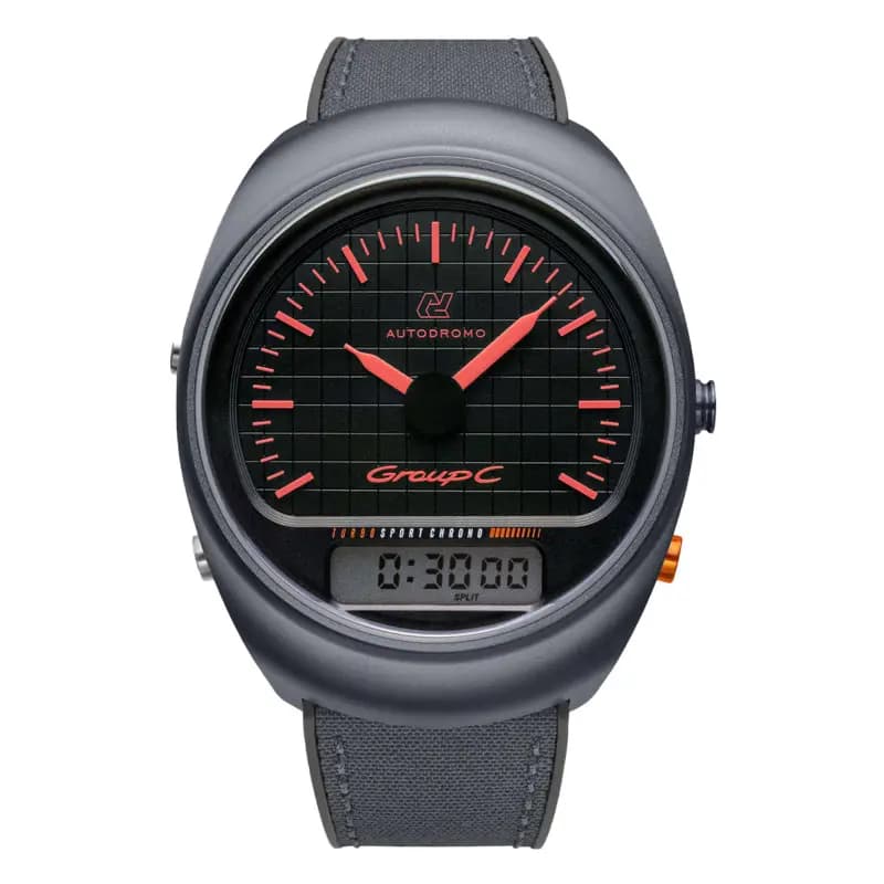Autodromo Montre Group C Turbo Sport Grey Anodized