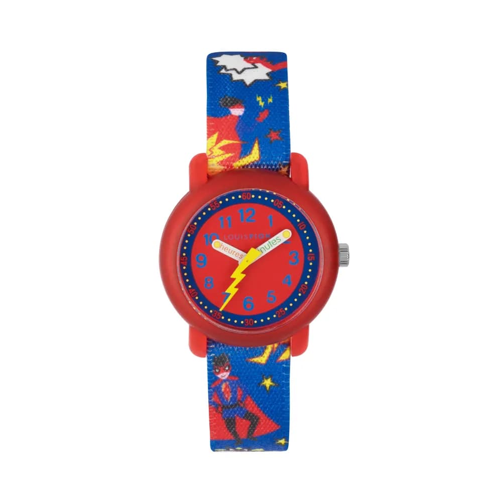 Louis Pion Montre Enfant Lou Rouge