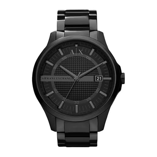 Armani Exchange Montre Analogique Homme Armani Exchange Acier Noir AX2104 - Cleor
