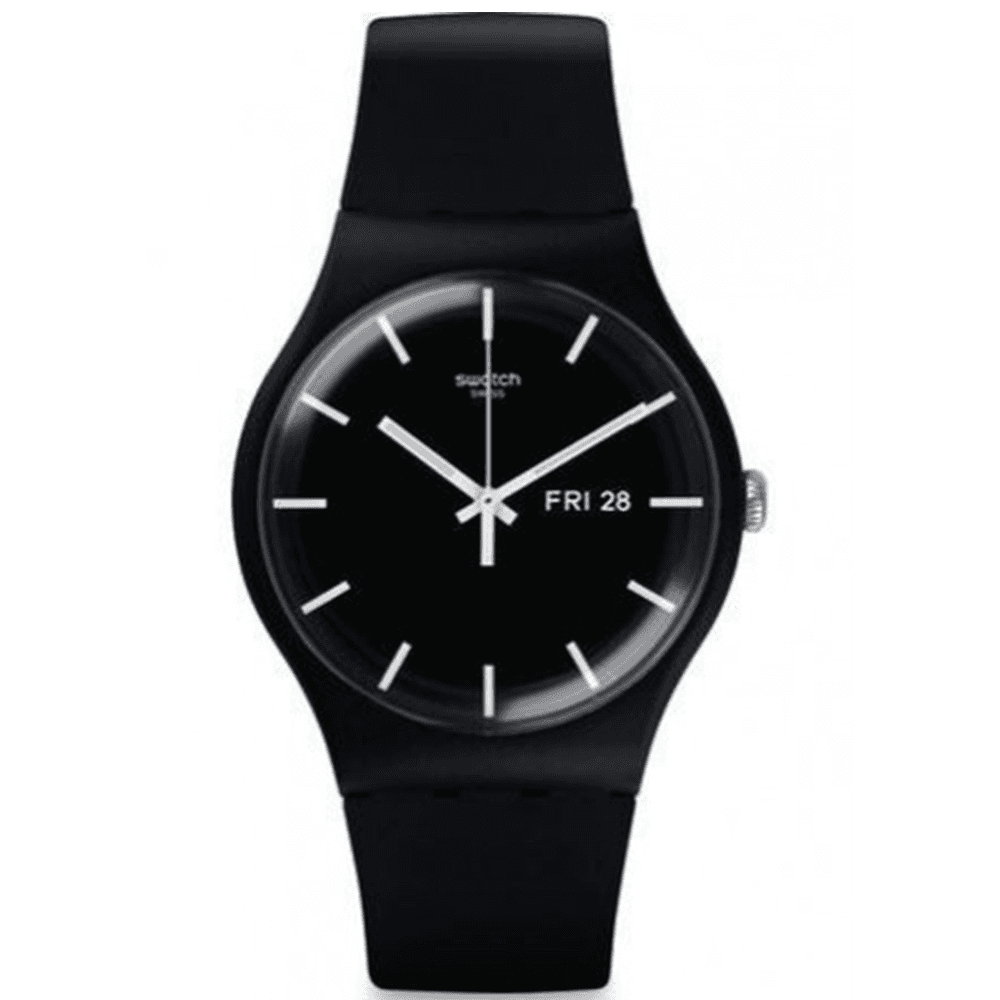 Swatch Montre Swatch Power Tracking en Biosource Noir