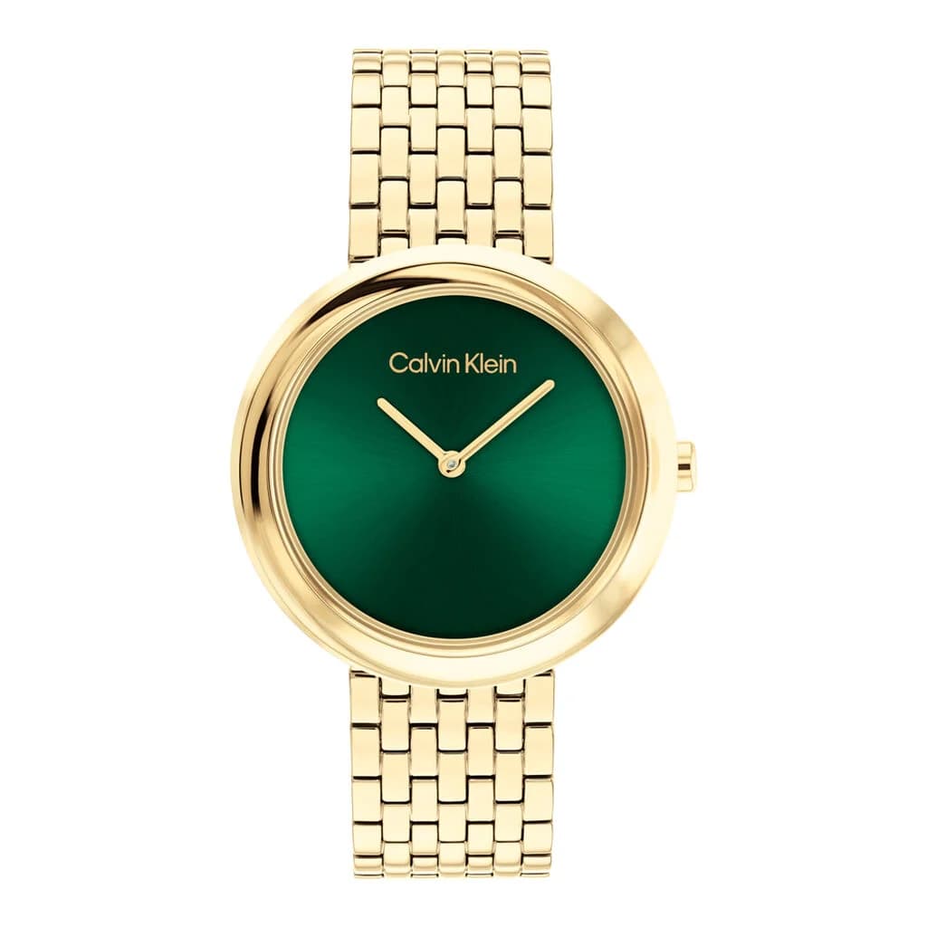 Calvin Klein Montre Calvin Klein Twisted Bezel Vert