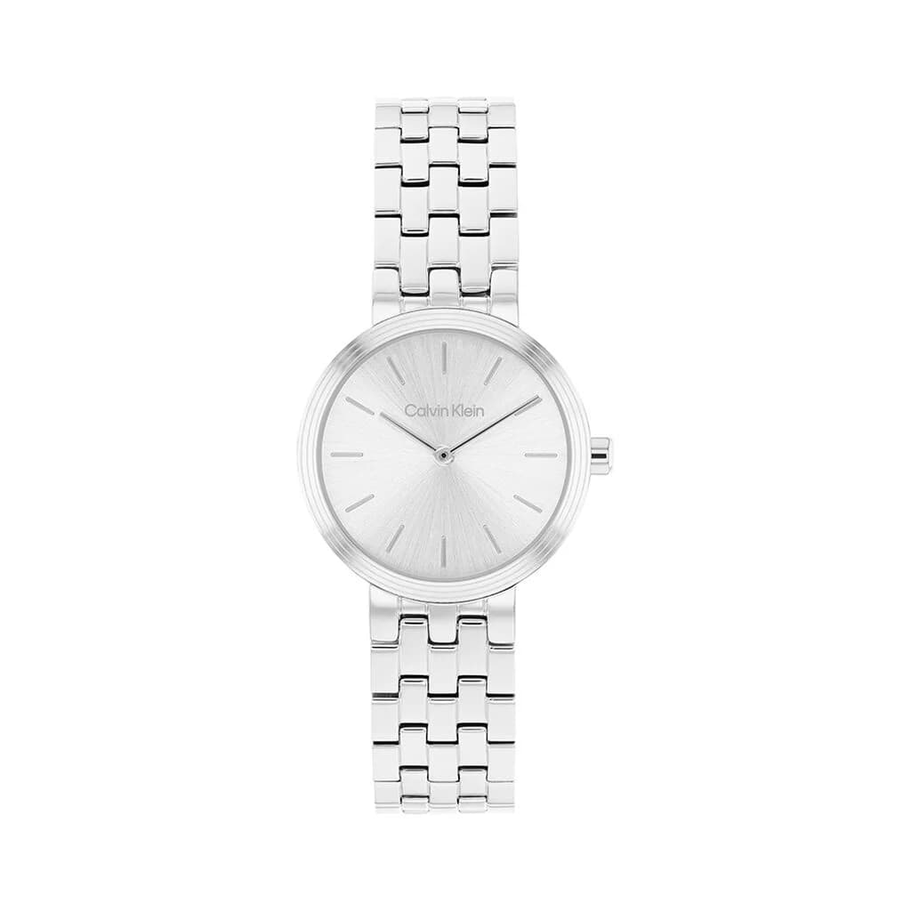 Calvin Klein Montre Calvin Klein Forme Argenté