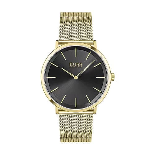 Hugo Boss Montre Homme BOSS BLACK BUSINESS en Acier Jaune