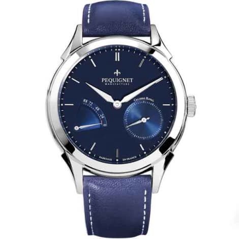 Pequignet Montre Pequignet Royale Origine Automatique Cadran Bleu - 9010173-CB