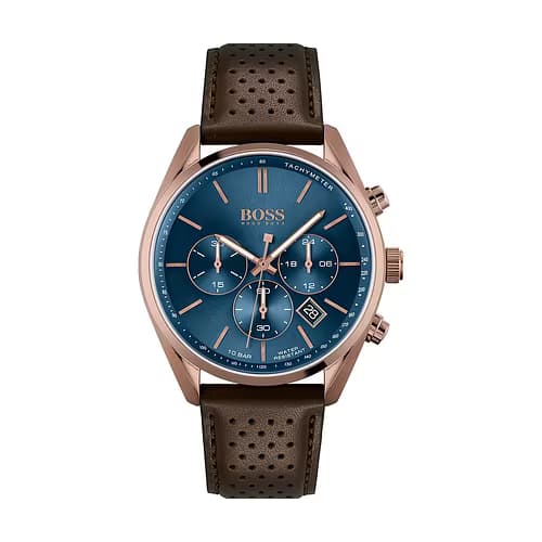 Hugo Boss Montre Homme BOSS BLACK SPORT LUX en Cuir