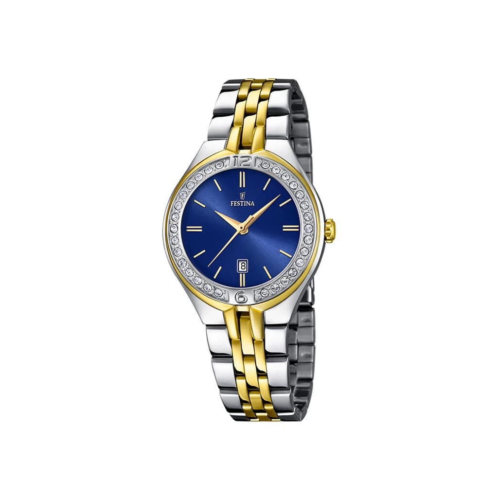 Festina Montre Festina en Acier et PVD Bicolore