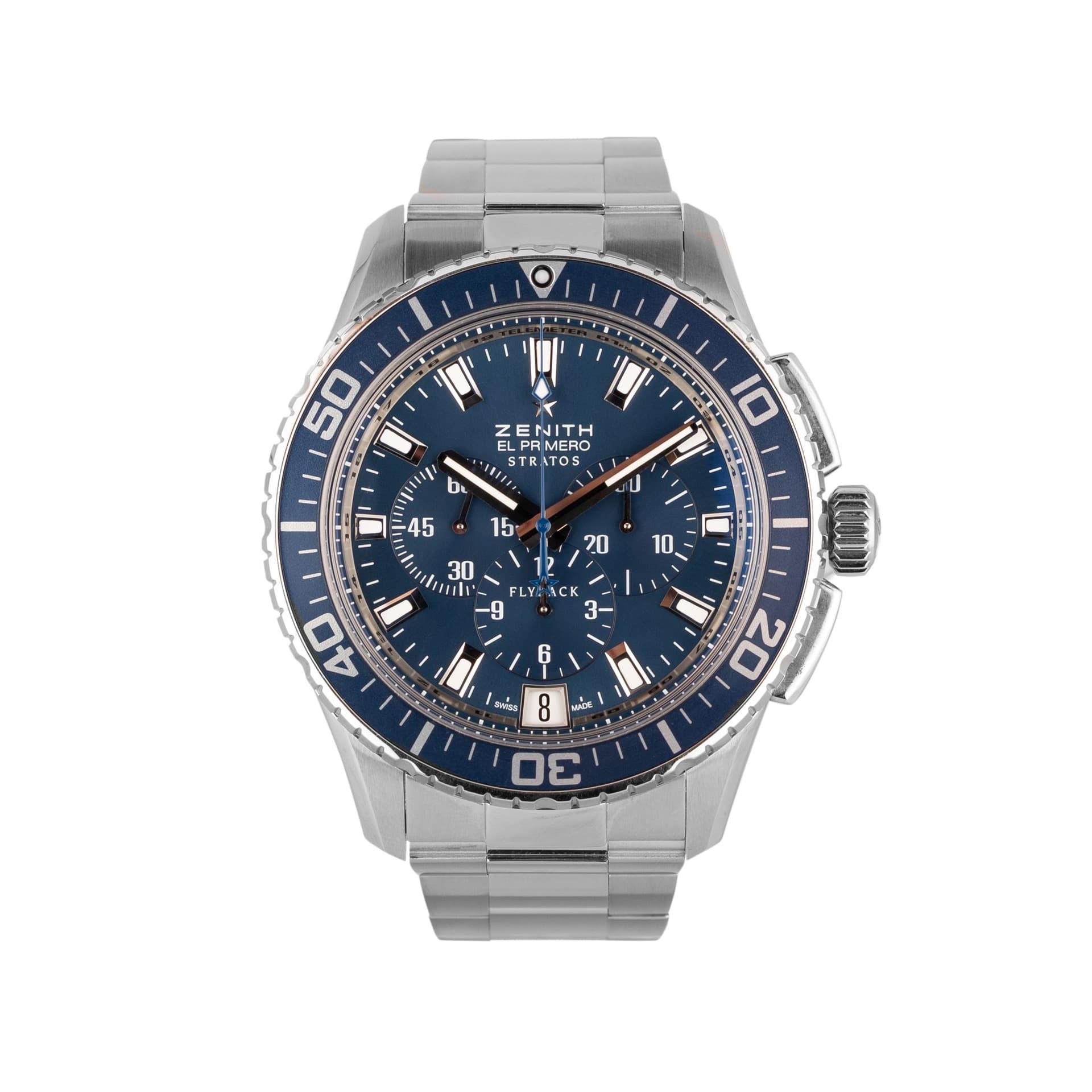 Zenith Montre Zenith El Primero Stratos Flyback automatique 46 mm