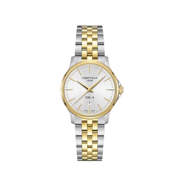 Certina Montre Certina DS-8 Lady 31mm Quartz Cadran Argent