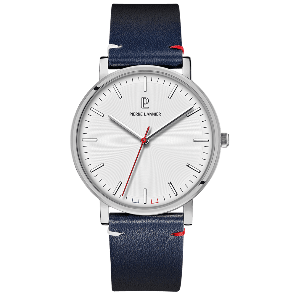 Pierre Lannier Montre quartz Homme Essential Blanc