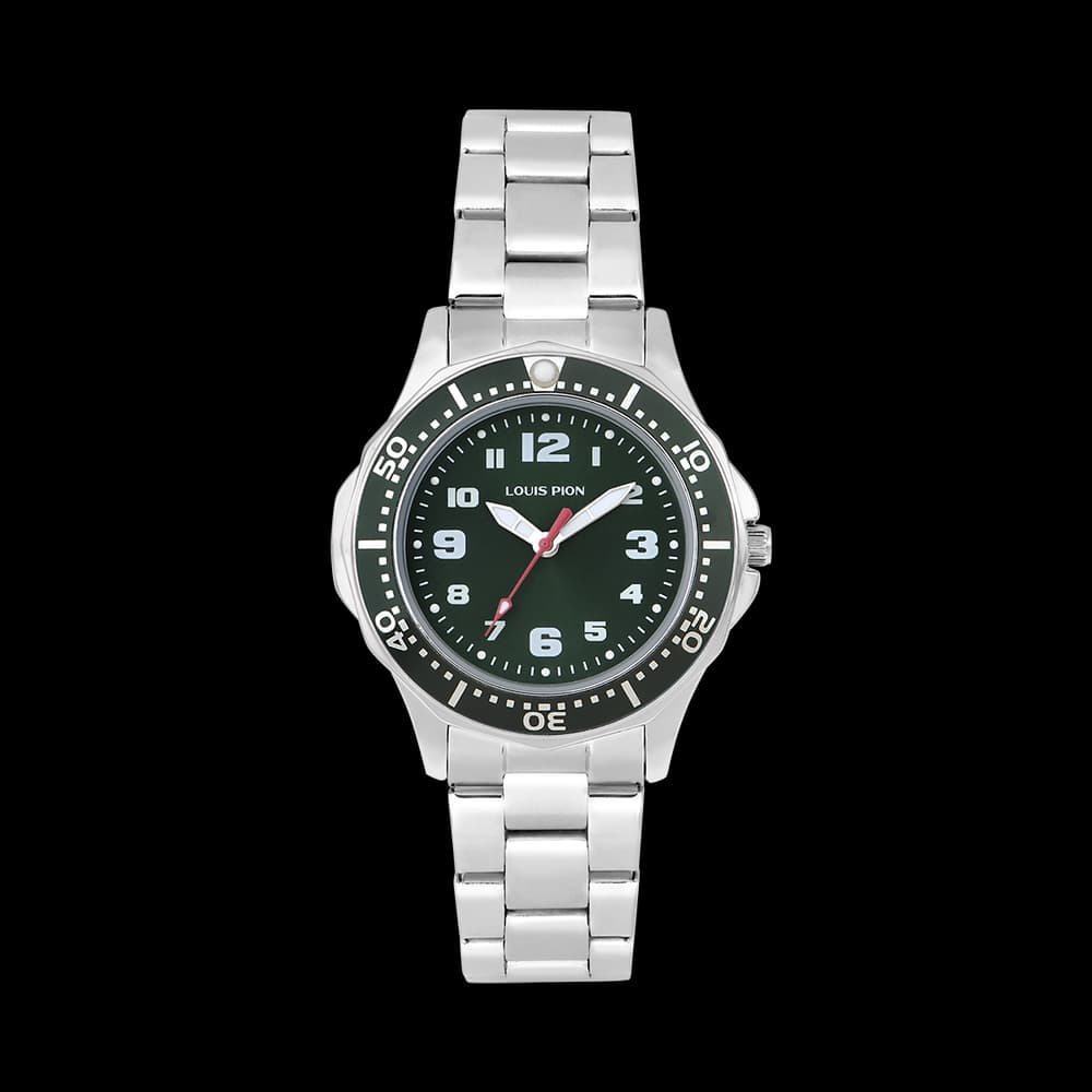 Louis Pion Montre quartz Enfant Charlie Vert