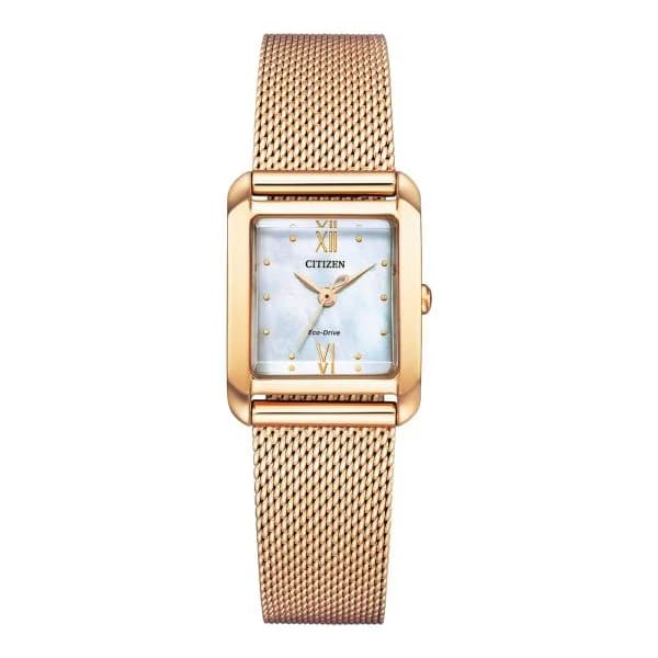 Citizen Montre Citizen Citizen L Carrée Eco-drive Cadran Nacre