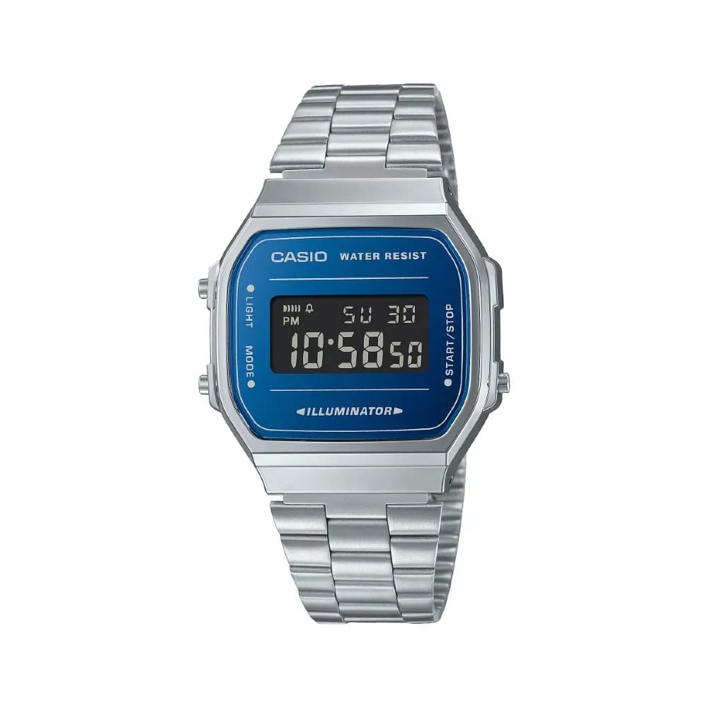 Casio Montre Casio Collection Vintage en Acier Argenté