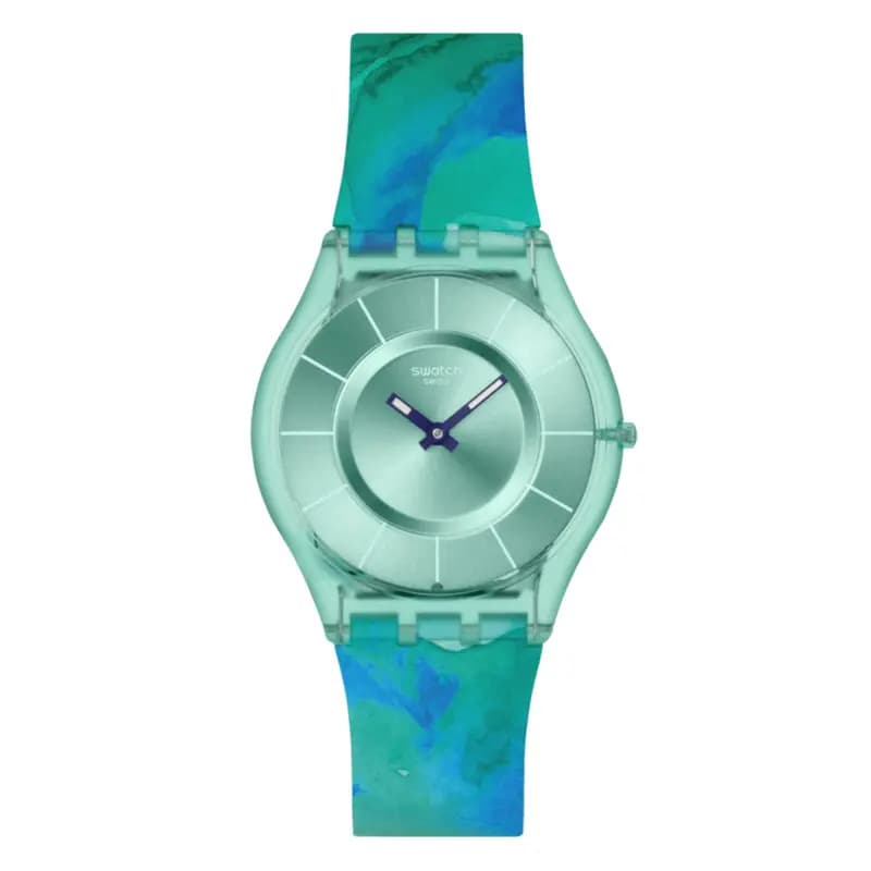 Swatch Paradise Mist — bracelet vert