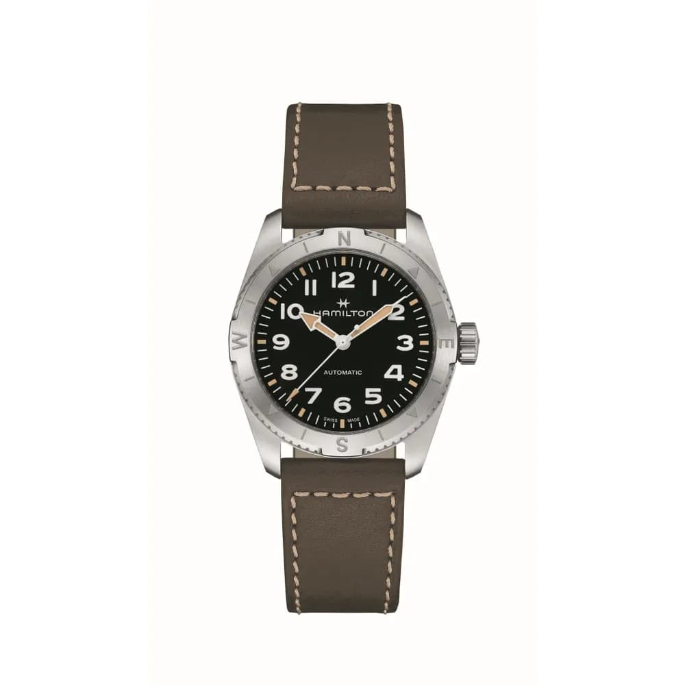 Hamilton Montre automatique Homme Khaki Noir