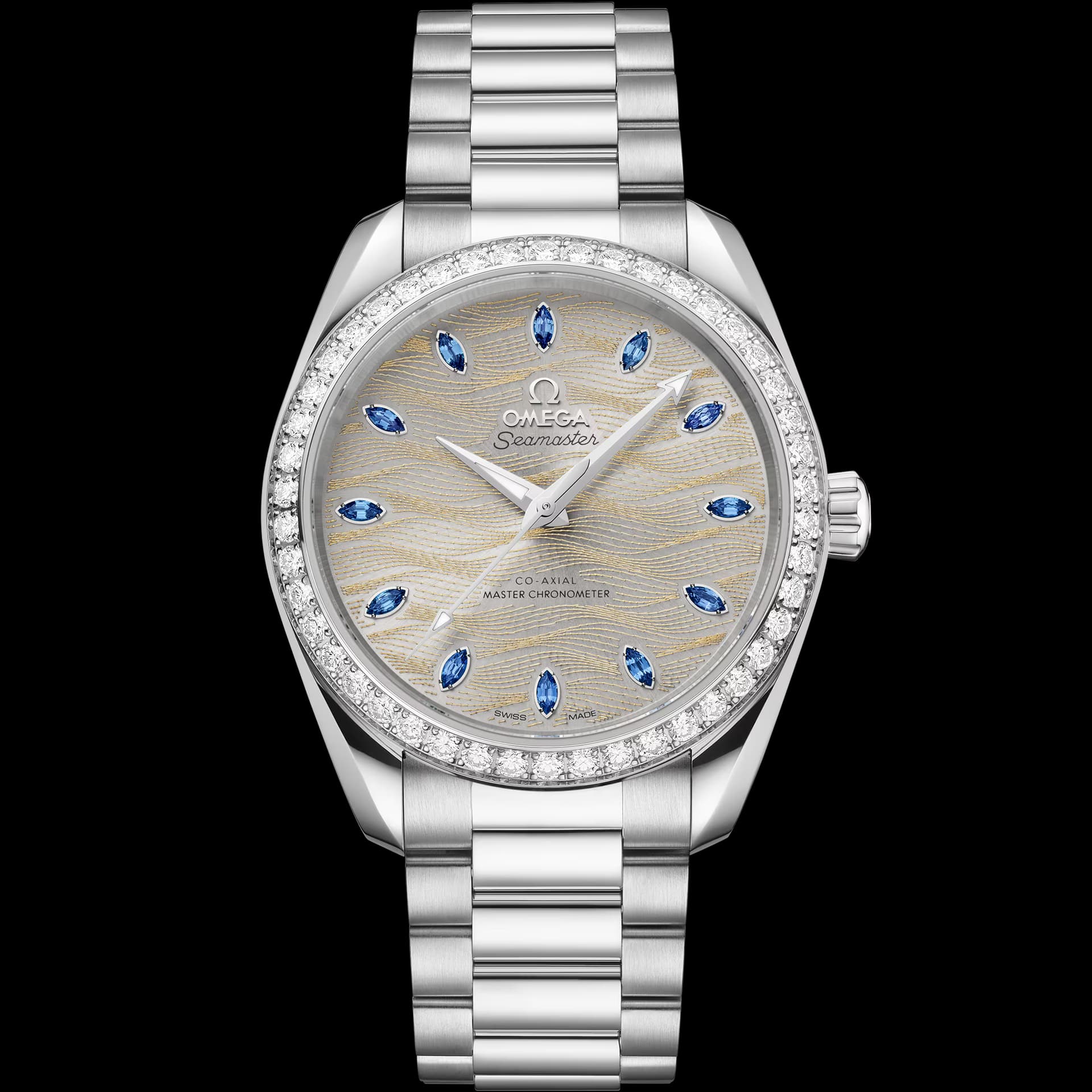 Omega Seamaster 38 mm, Canopus Gold™ sur Canopus Gold™