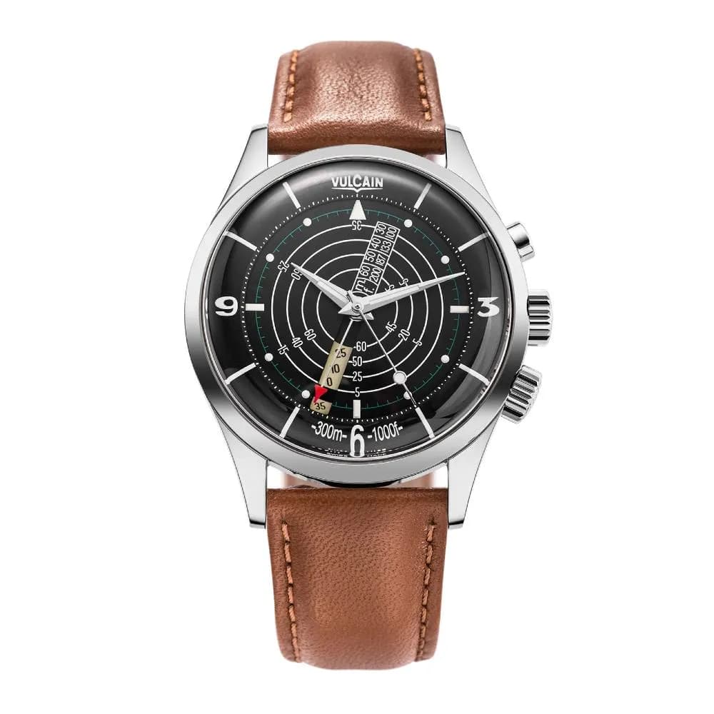 Vulcain Nautical Noir Blanc Luminova