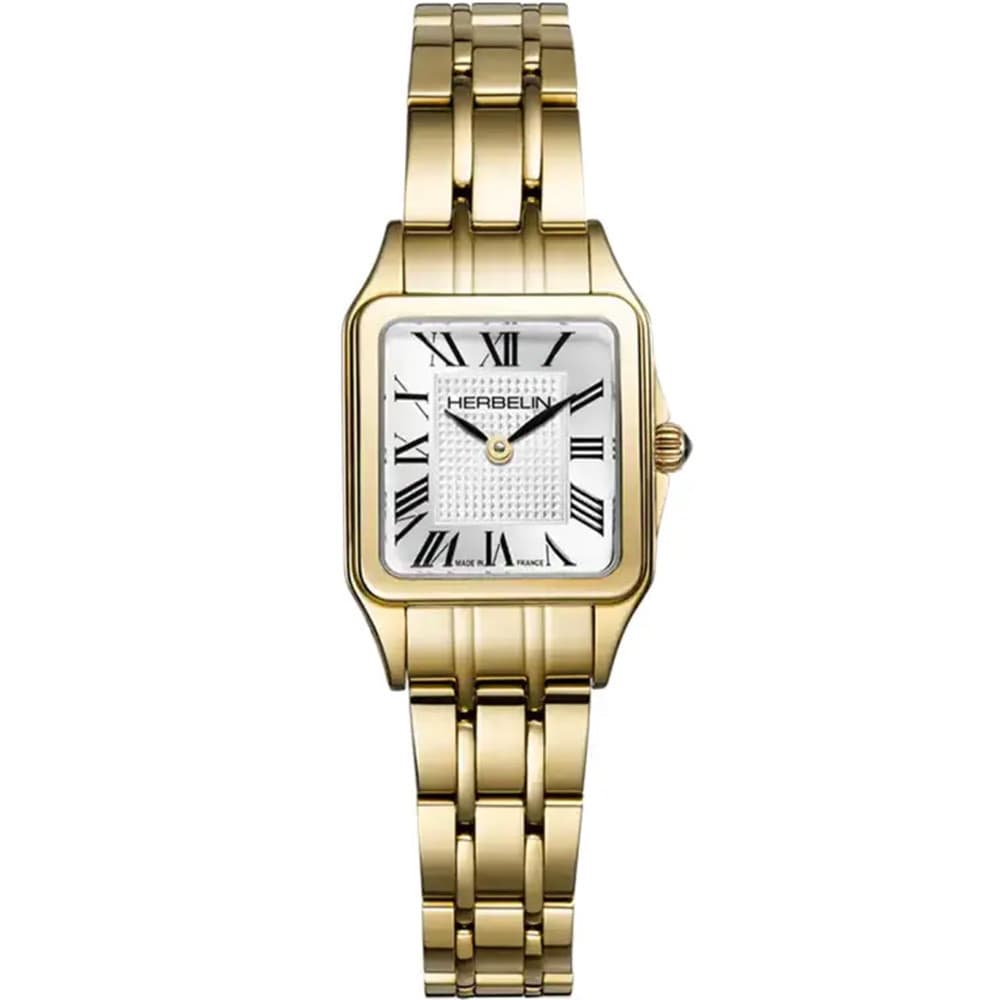 Michel Herbelin Montre Herbelin Collection Luna en Acier et PVD Doré