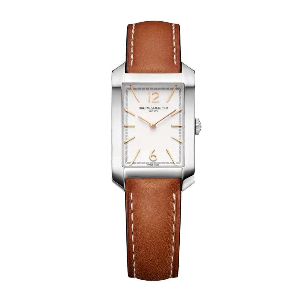 Baume & Mercier Montre quartz Femme Hampton Argenté