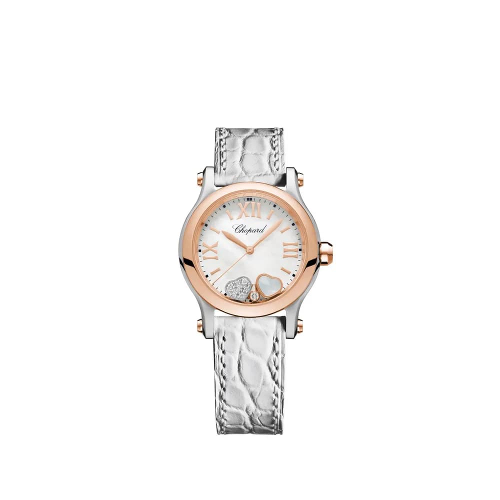 Chopard Montre Femme Happy sport Blanc