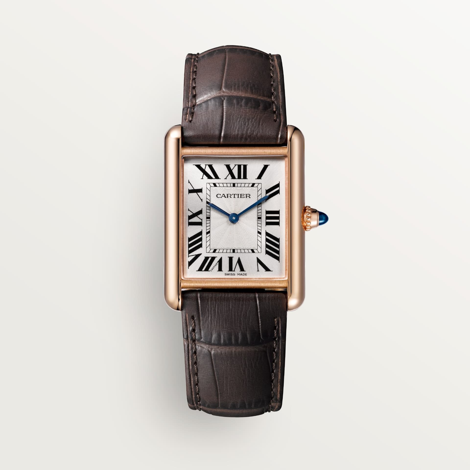 Tank Louis Cartier — cadran argenté 26 mm