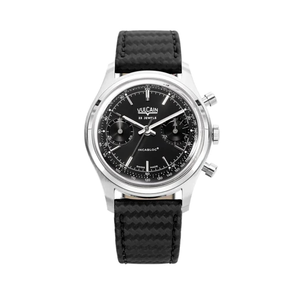 Vulcain Chronograph Noir - 38MM