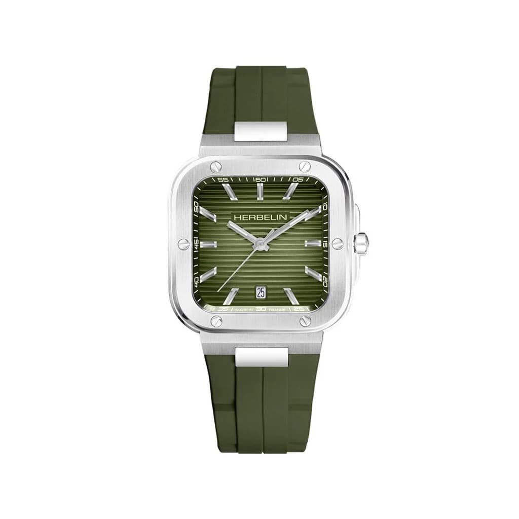 Michel Herbelin Montre Herbelin Cap Camarat Square Homme Quartz - 12246A116CK