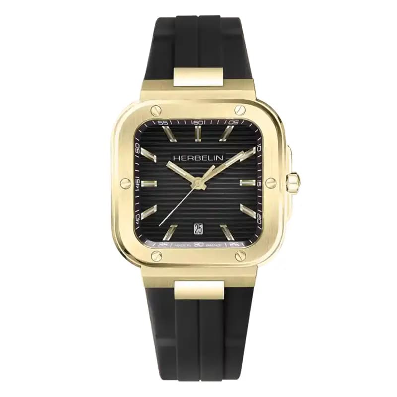 Michel Herbelin Montre Herbelin Cap Camarat Square Homme Quartz - 12246P1N14CA