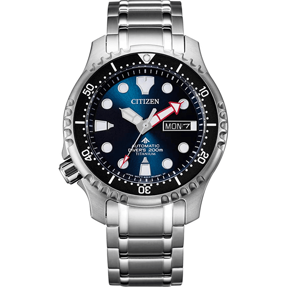 Citizen Montre Automatique Citizen Collection Promaster Marine en Métal Argenté