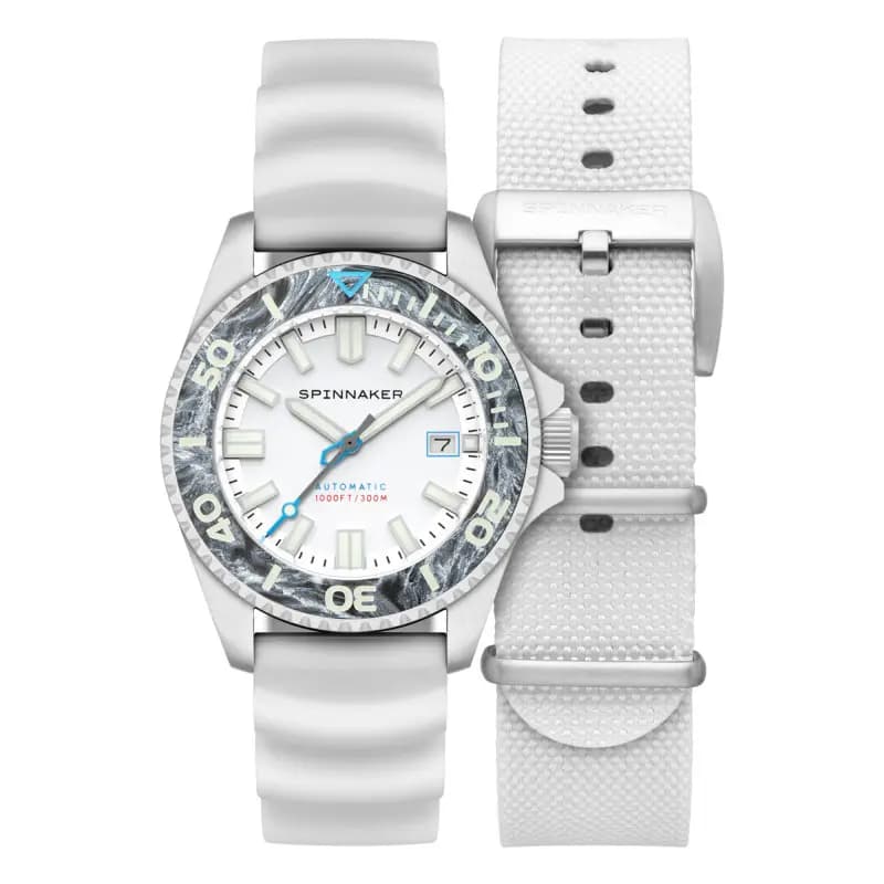 Spinnaker Montre Tesei Forged carbon automatic Limited Edition - SP-5143-01 - STEEL ICE