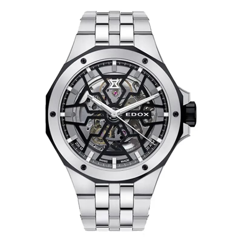 Edox Montre Delfin the Original Mecano Automatic 85303-3NM-NBG