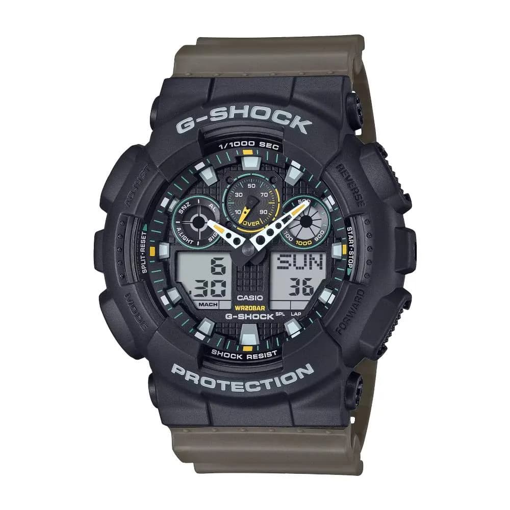 Casio GA-100 — boîtier noir
