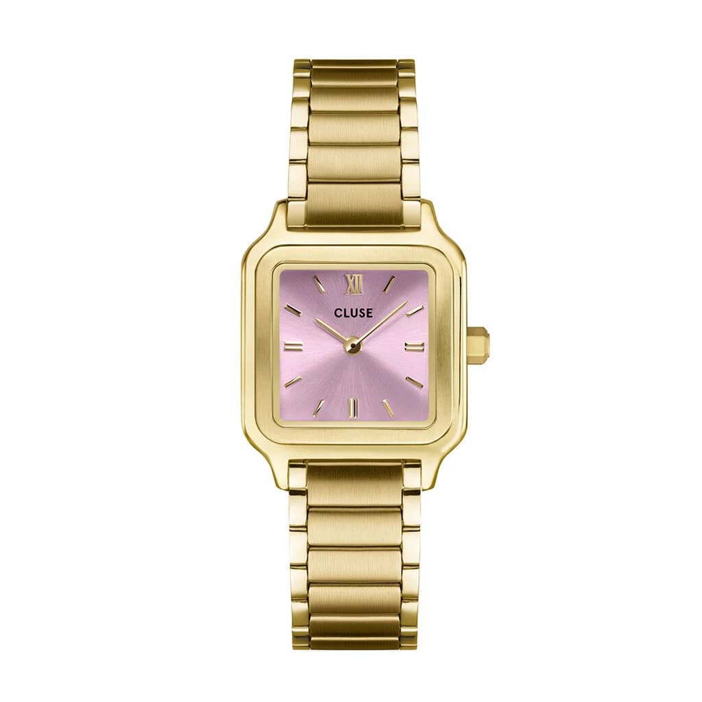 Cluse Gracieuse Petite Watch Steel, Mauve Pink, Gold Colour