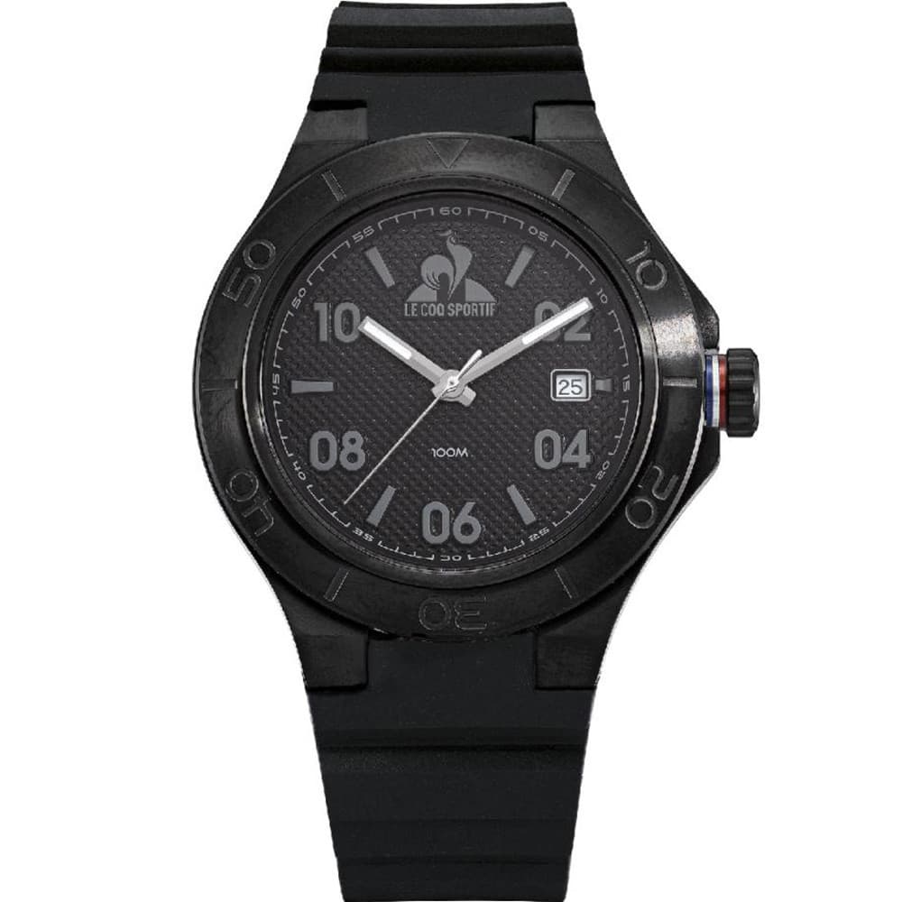 Le Coq Sportif Montre le Coq Sportif Collection Intégrée en Plastique Noir