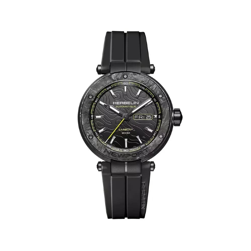 Michel Herbelin Montre Herbelin Newport Carbon Titanium - 1788CTN14CA