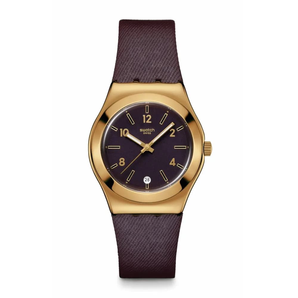 Swatch Montre quartz Femme Irony medium Violet