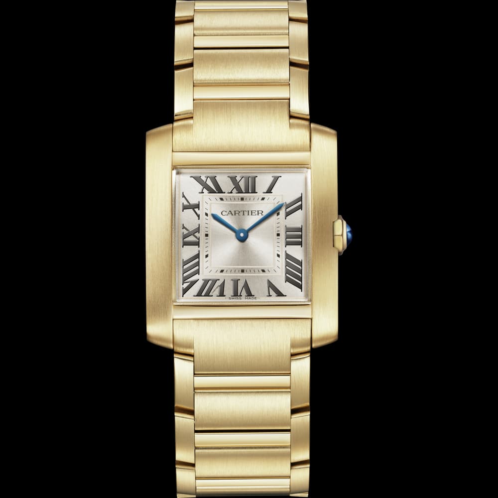 Cartier Tank Française — cadran doré