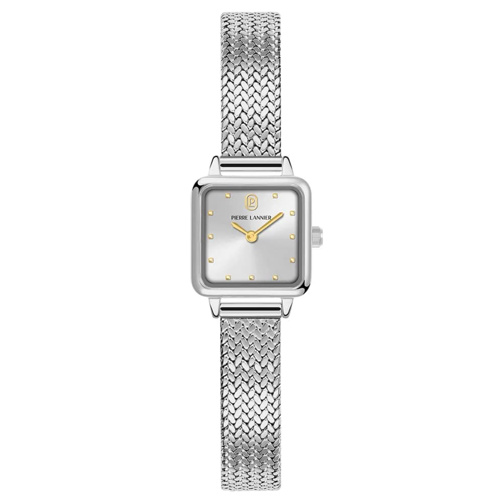 Pierre Lannier Montre quartz Femme Neora Argenté