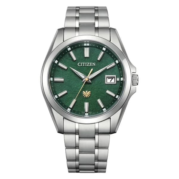 Citizen Montre Citizen Eco-Drive Super Titanium 40 mm Cadran Vert Édition Limitée 650 Exemplaires