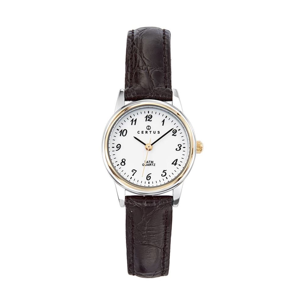 Certus Montre Certus en Cuir Noir