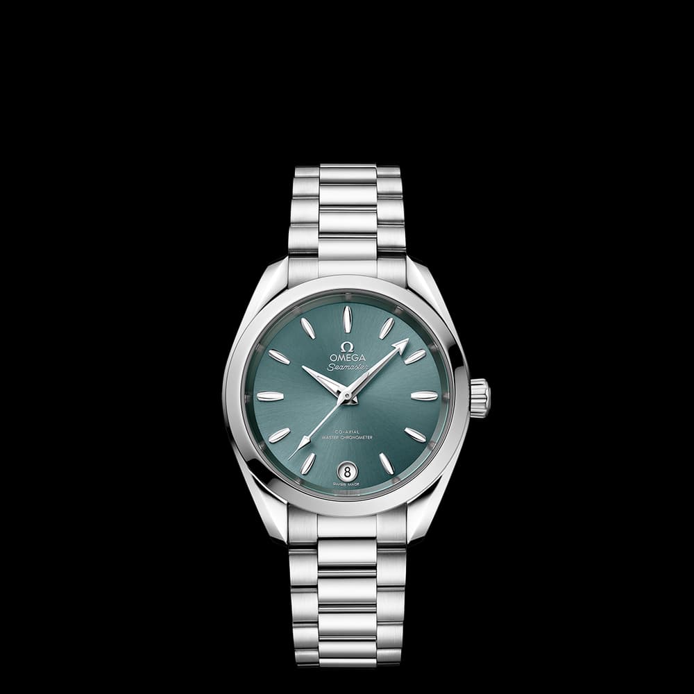 Omega Montre automatique Mixte Seamaster Vert menthe