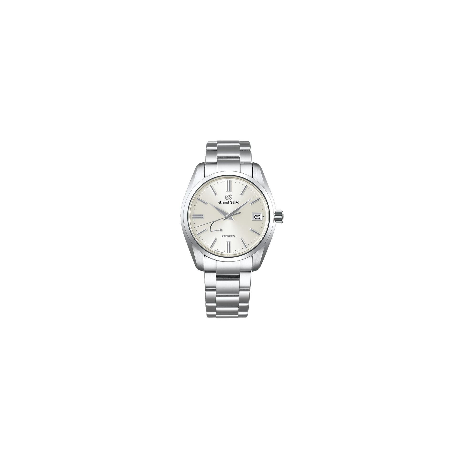 Grand Seiko Montre Grand Seiko Heritage Spring Drive cadran champagne bracelet acier 40 mm