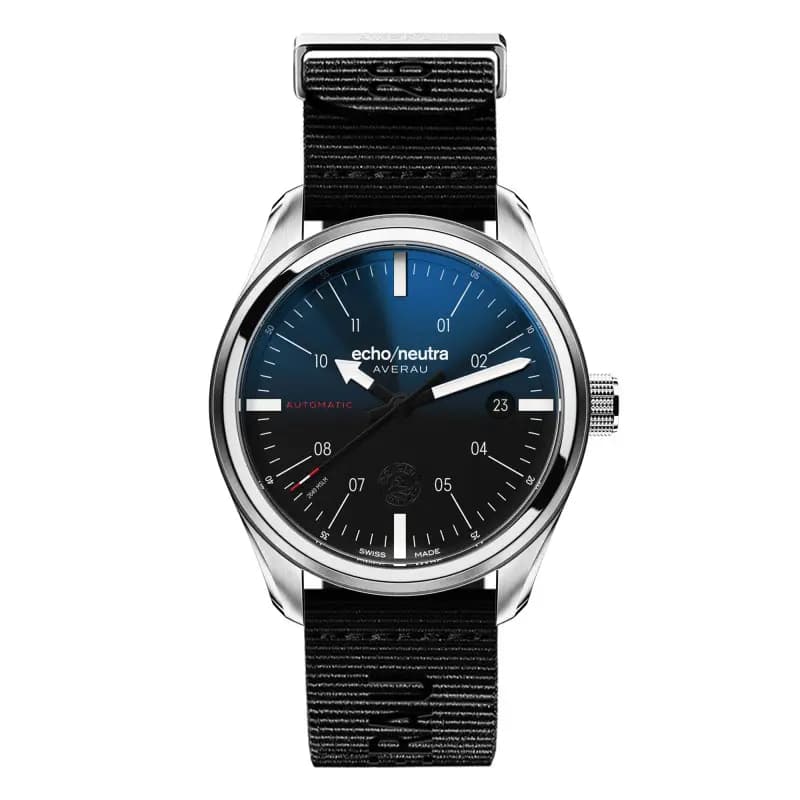 Echo/Neutra Montre Averau 39 3H Bleu Dégradé