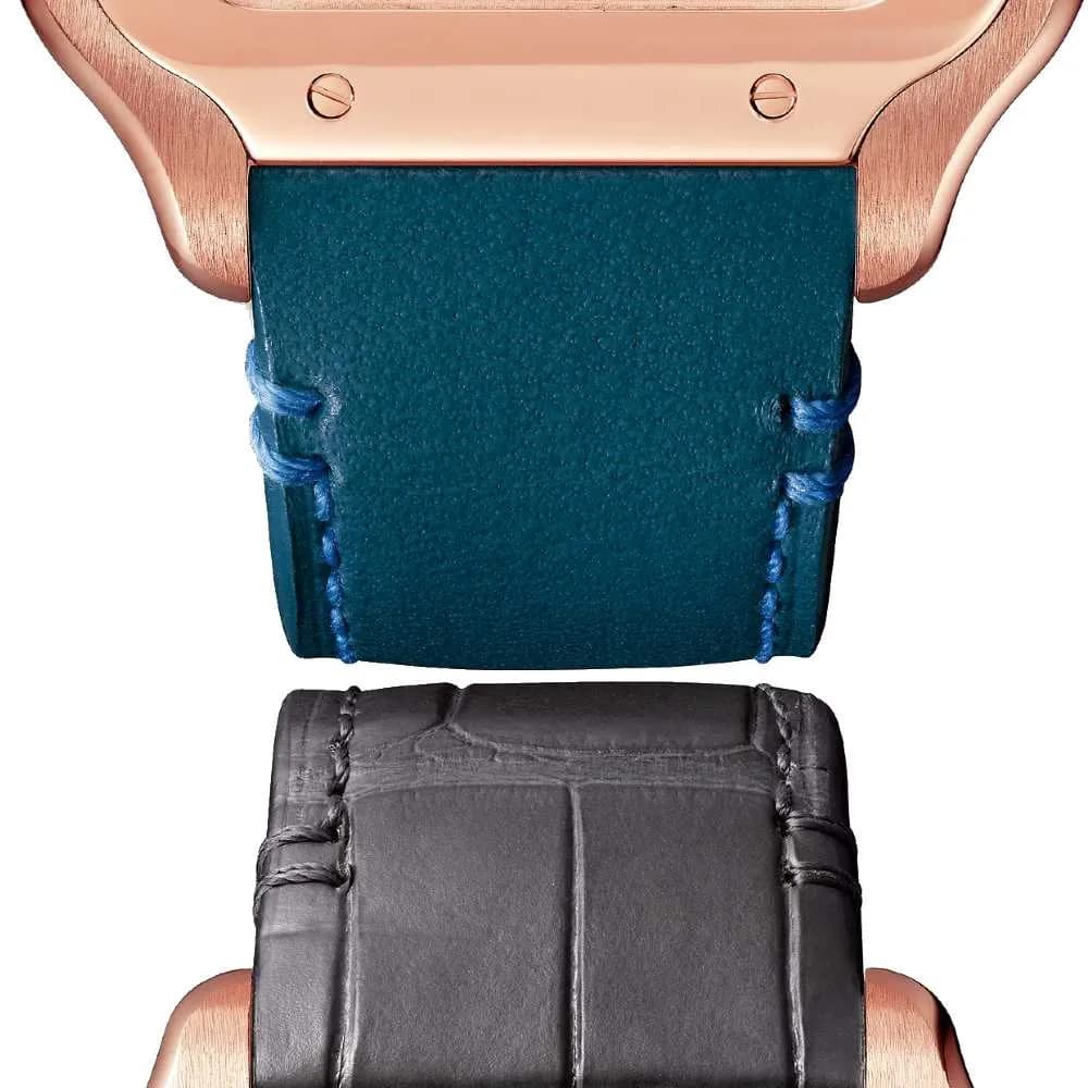 Cartier Santos — or rose