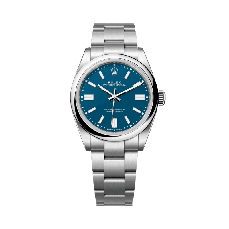 Rolex Oyster Perpetual 41 — cadran bleu