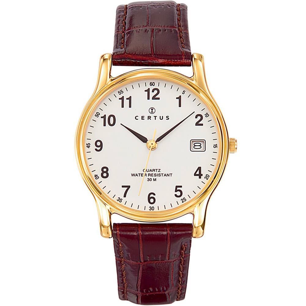 Certus Montre Certus en Cuir Marron