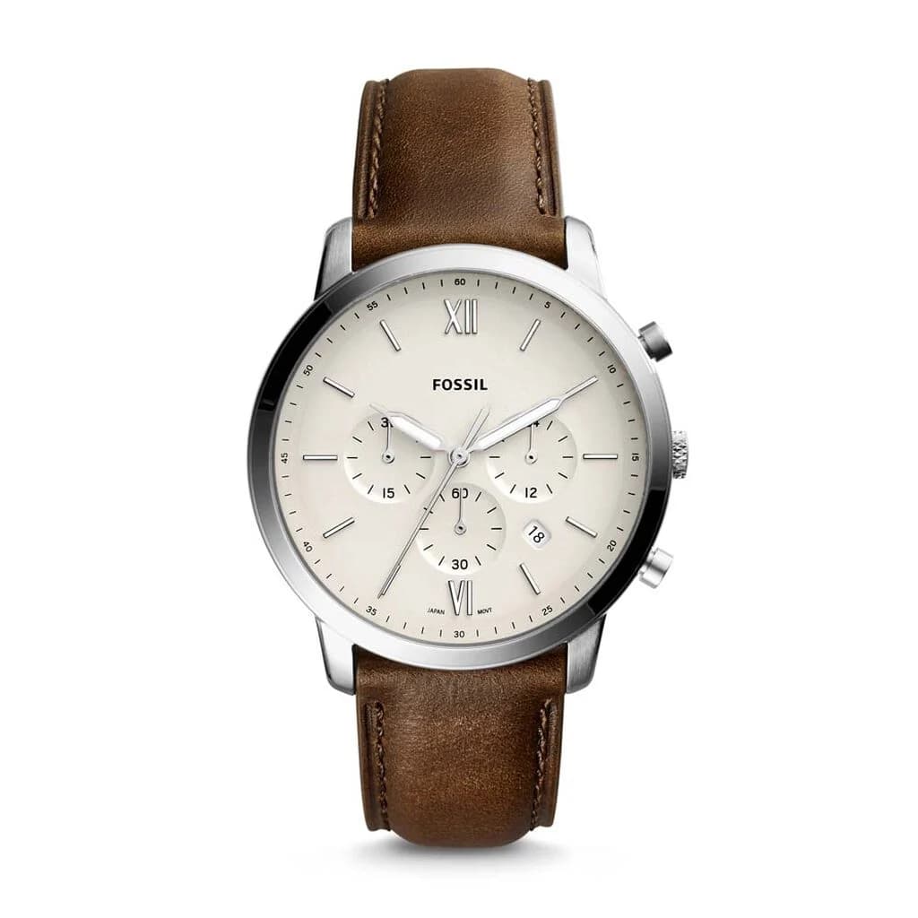 Fossil Neutra Chrono — cadran beige