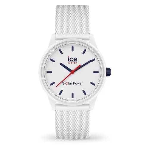 Ice Watch Montre ICE-WATCH ICE SOLAR POWER en Silicone Blanc