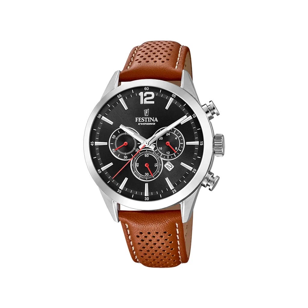 Festina Montre Festina Timeless Chrono 44 Noir